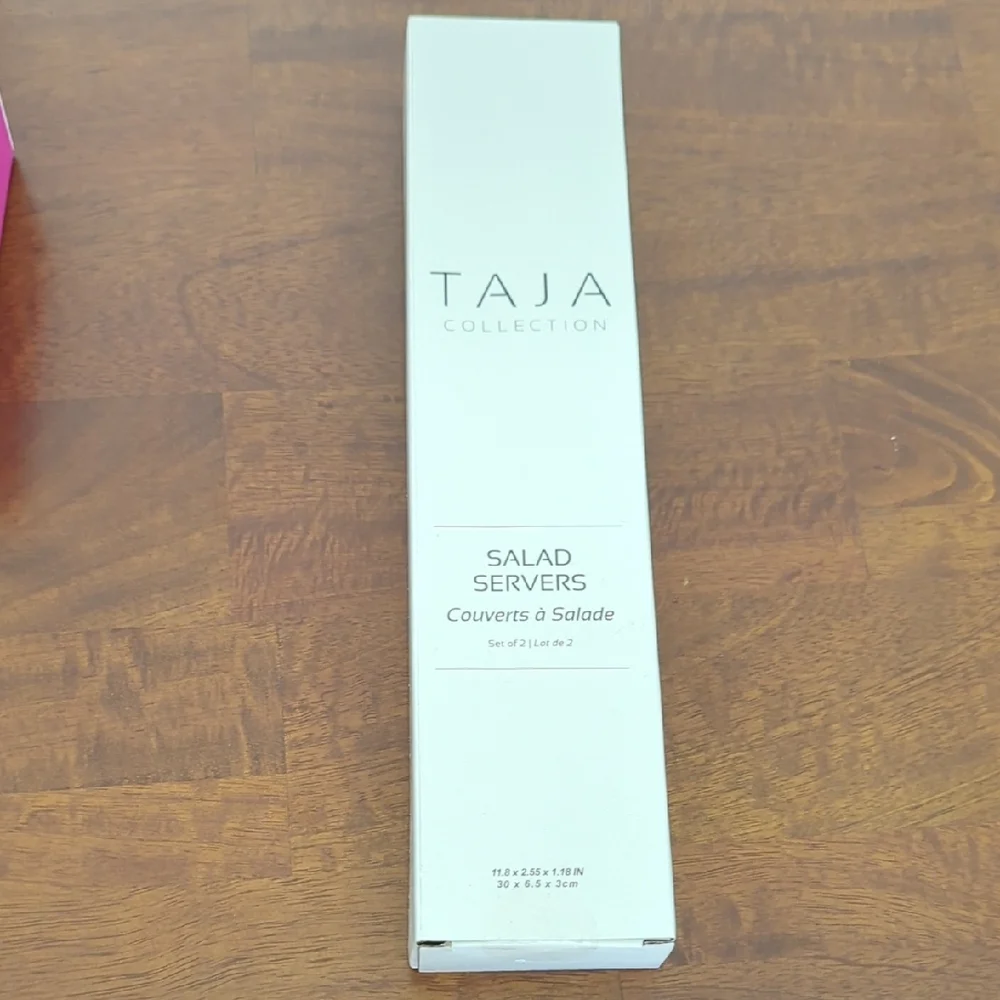 New Taja Collection Salad Servers - Gold
